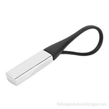 Black High Quality Menu Titanium Car Key-chain